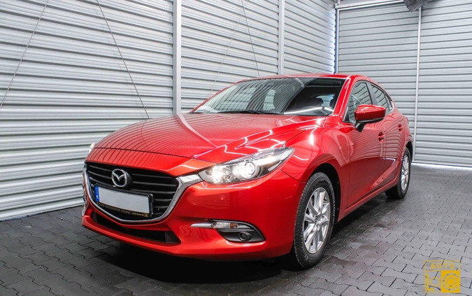 Mazda 3 cena 68999 przebieg: 54000, rok produkcji 2018 z Bierutów małe 466